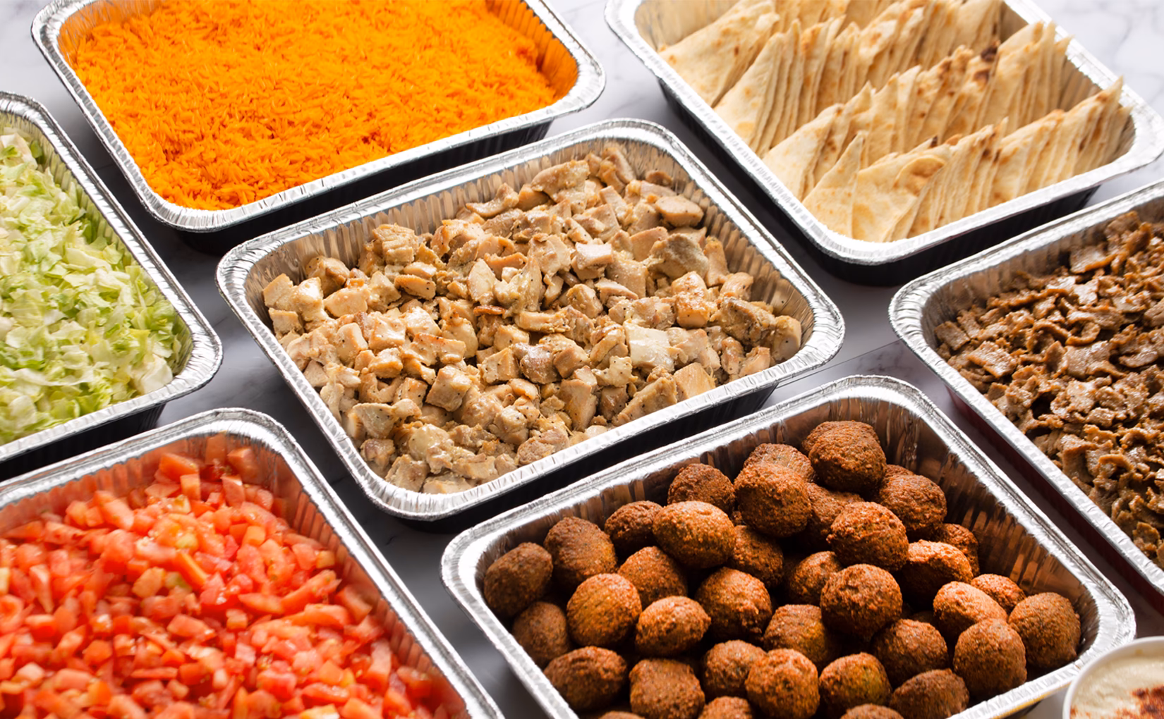 Which halal buffet catering services are available in Singapore?