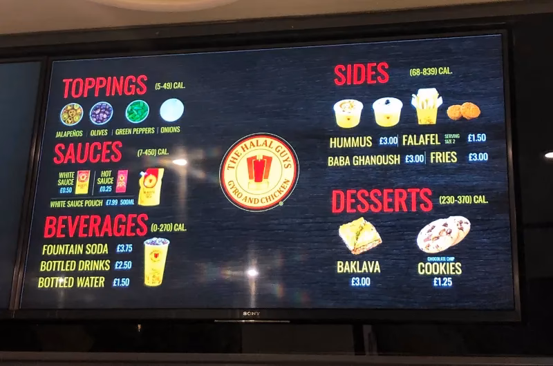 What is the Halal Guys (Earl's Court) FHRs rating?