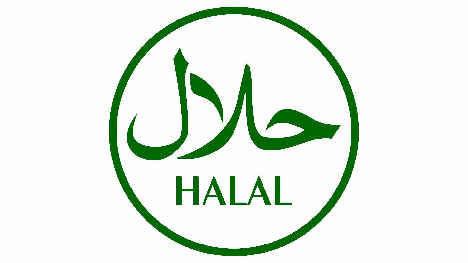 What format is not available for the halal PNG logos?