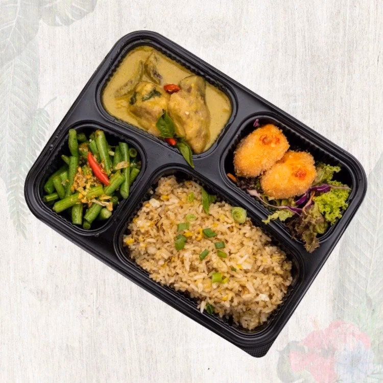 Does orange clove offer halal Bento delivery in Singapore?