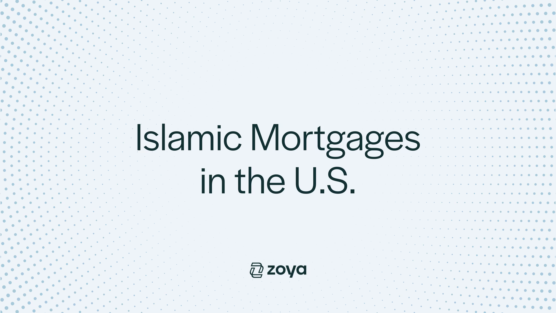 Are halal mortgages ethical?