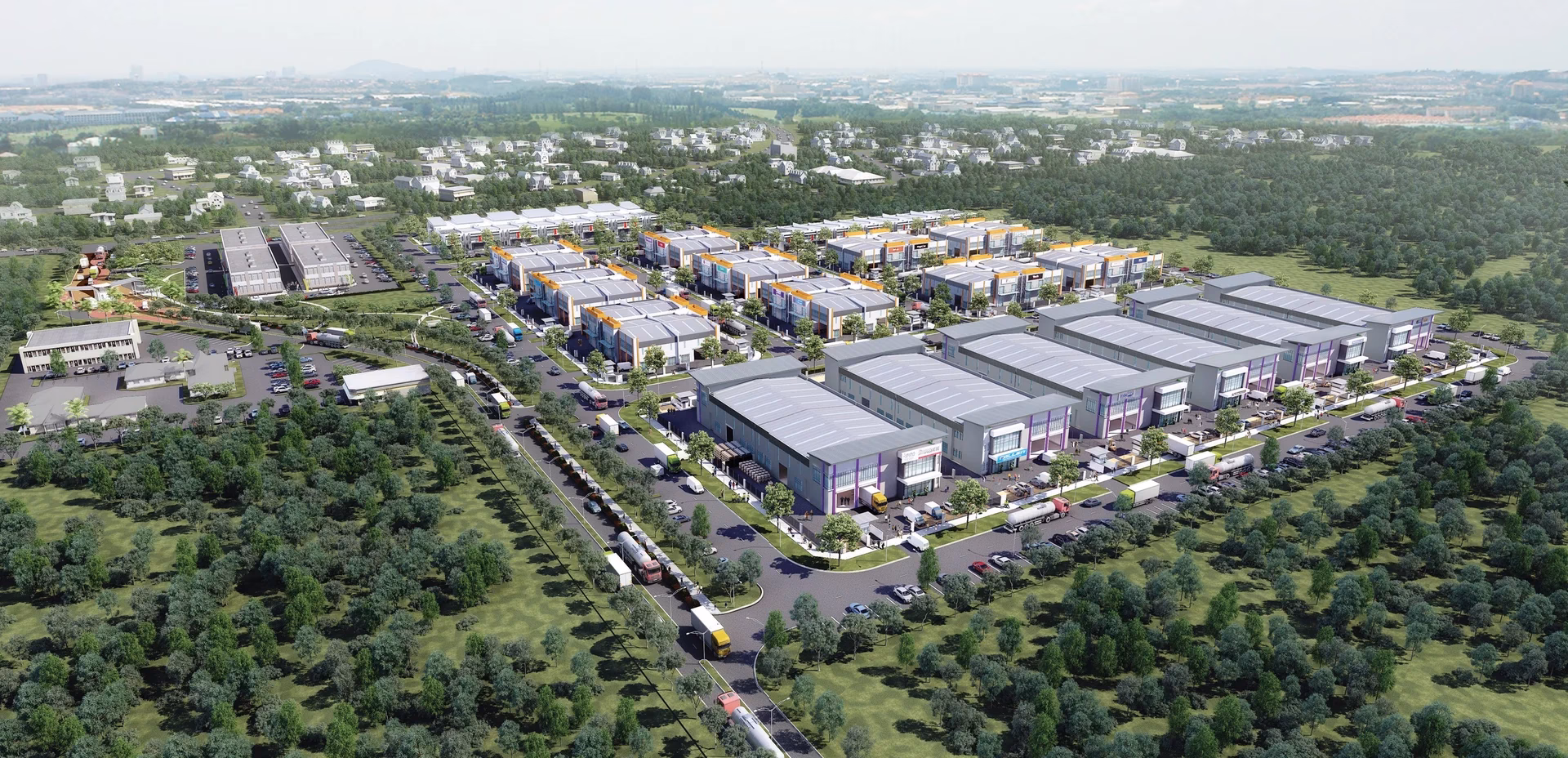 What are eco-industrial halal parks?