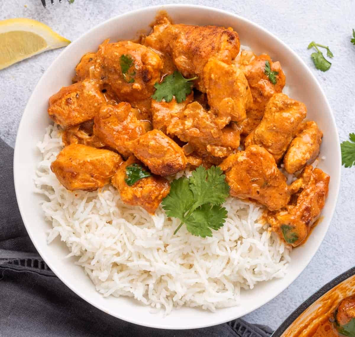 How to make chicken tikka masala vegetarian?