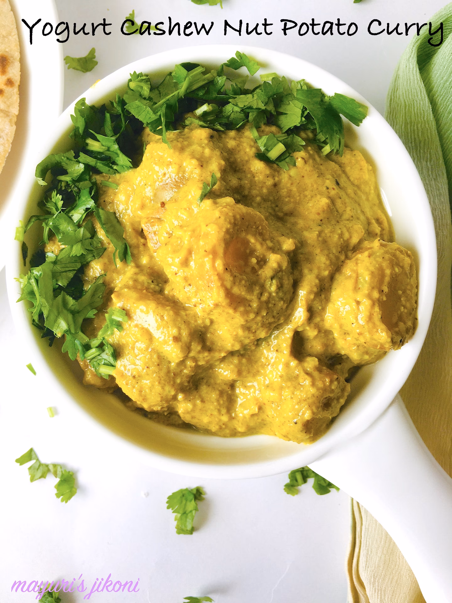 How do you cook a curry with yogurt?