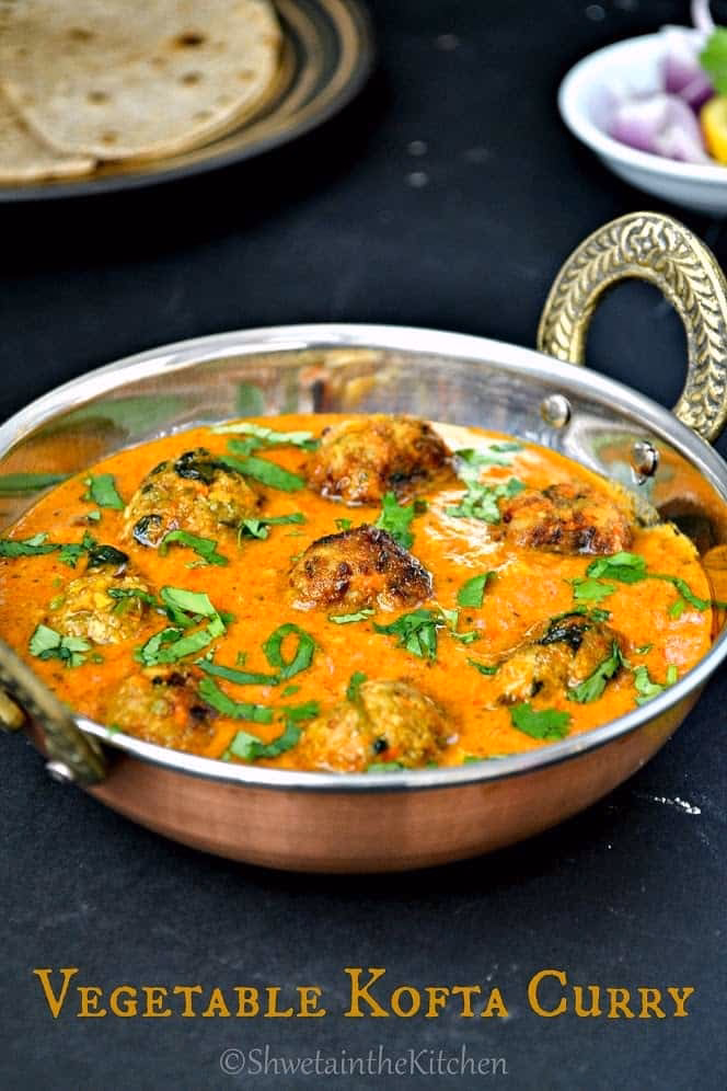 What is vegetable kofta Curry?