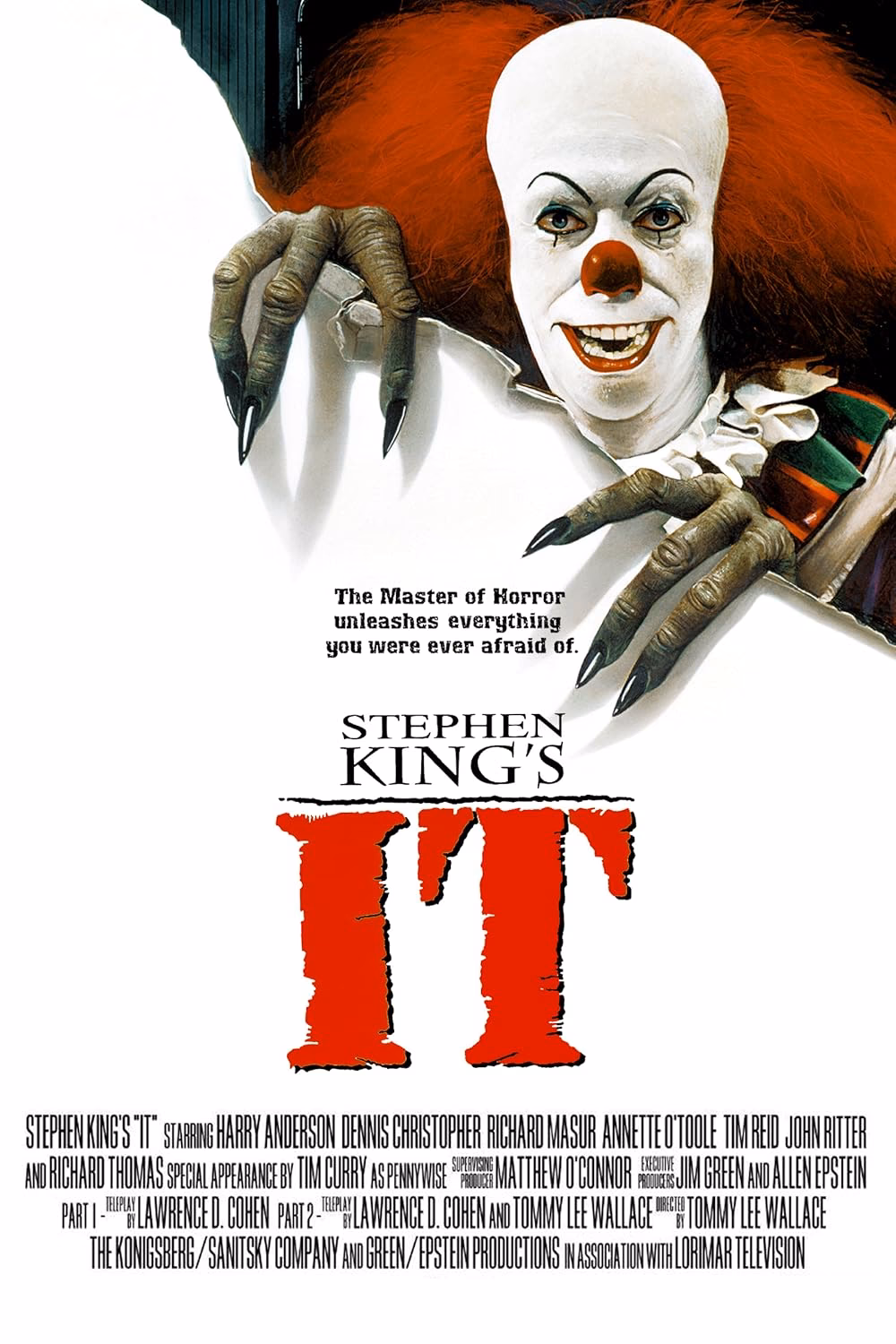 Who played Pennywise the Dancing Clown in it 1990?