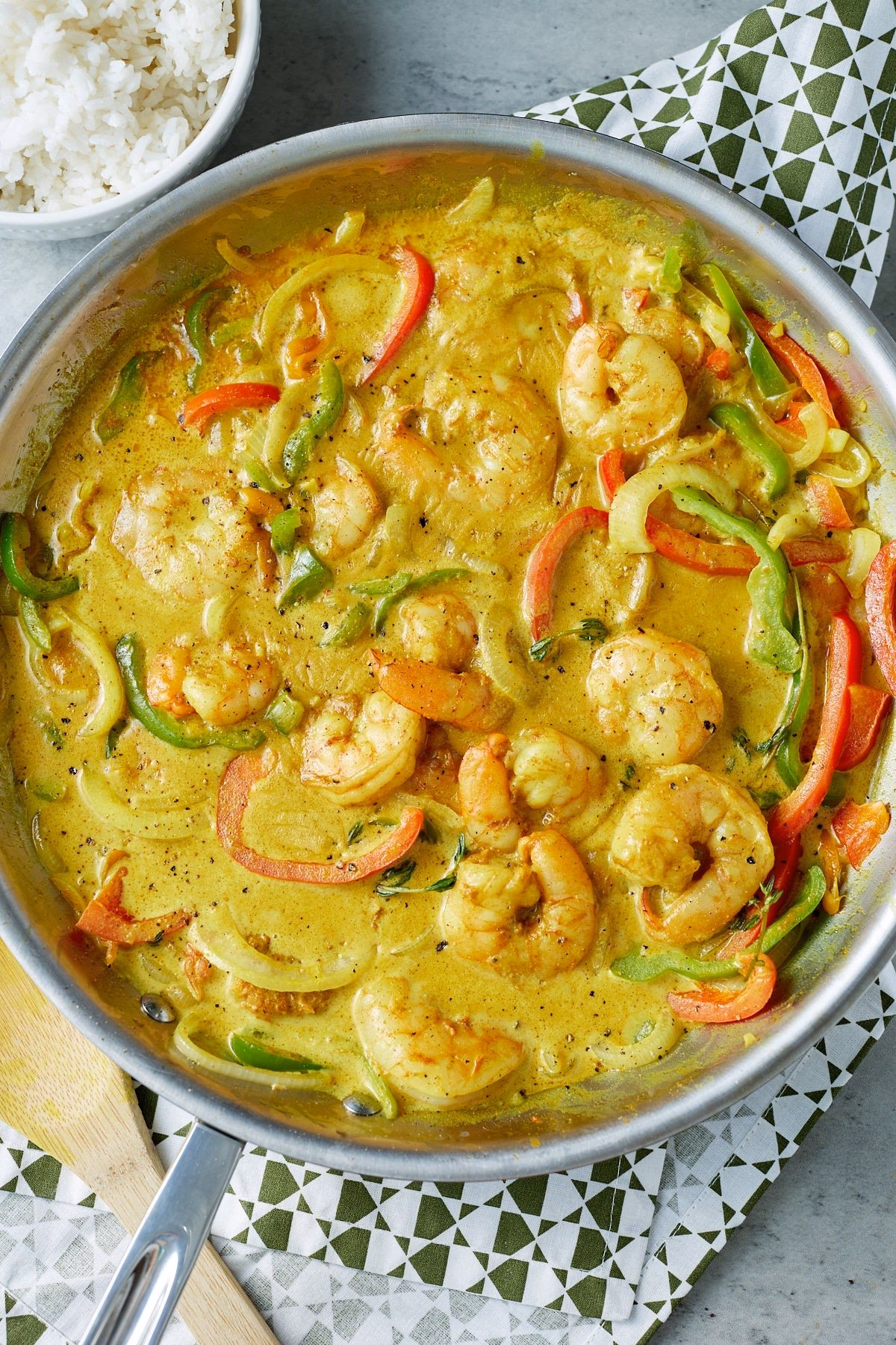 How to make Jamaican prawn & sweet potato curry?