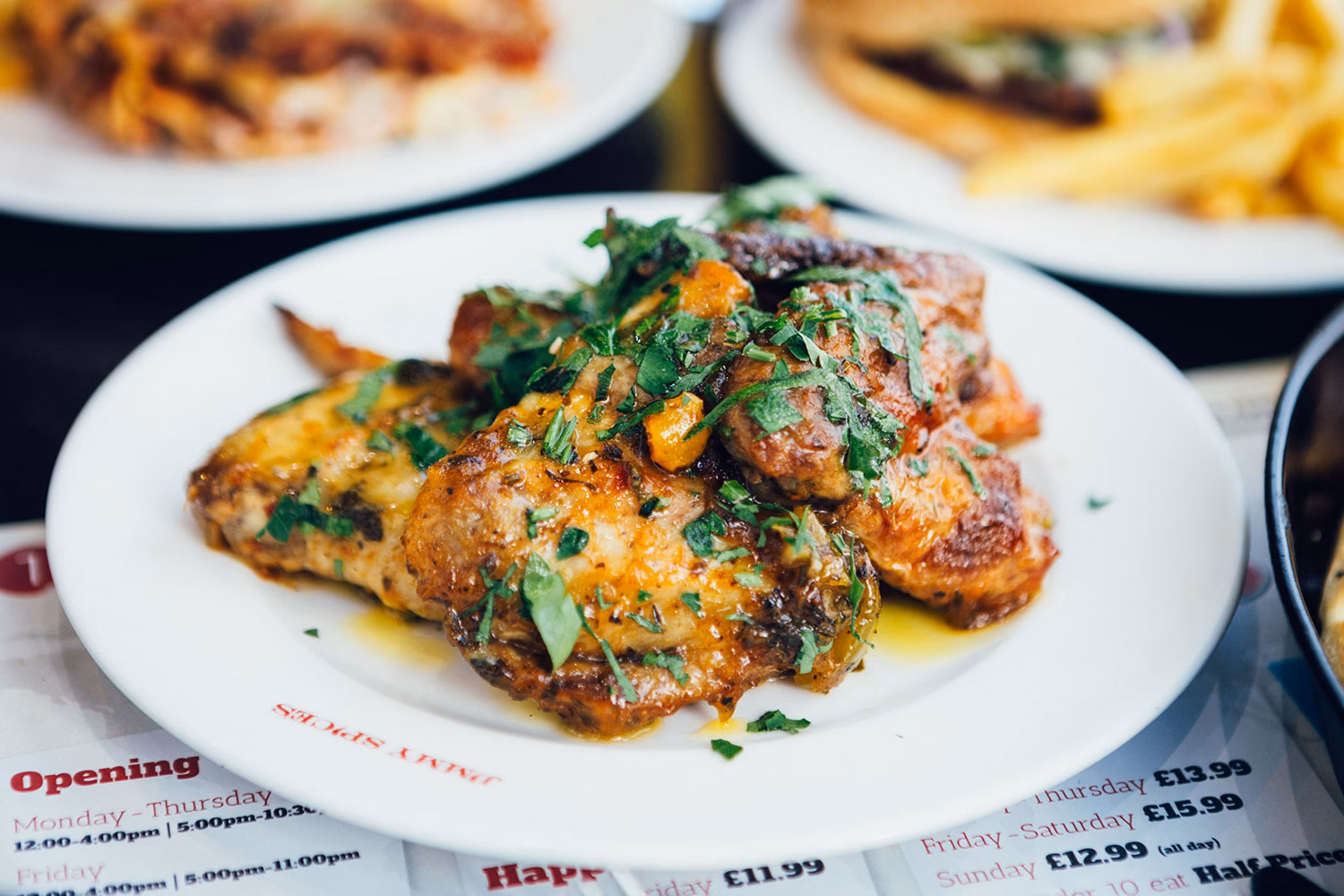 Does Jimmy spice's have a buffet?