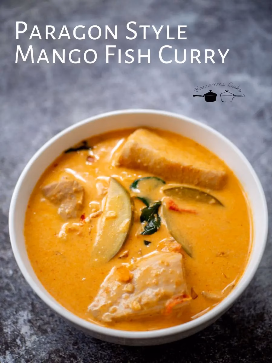 What is raw mango fish curry?