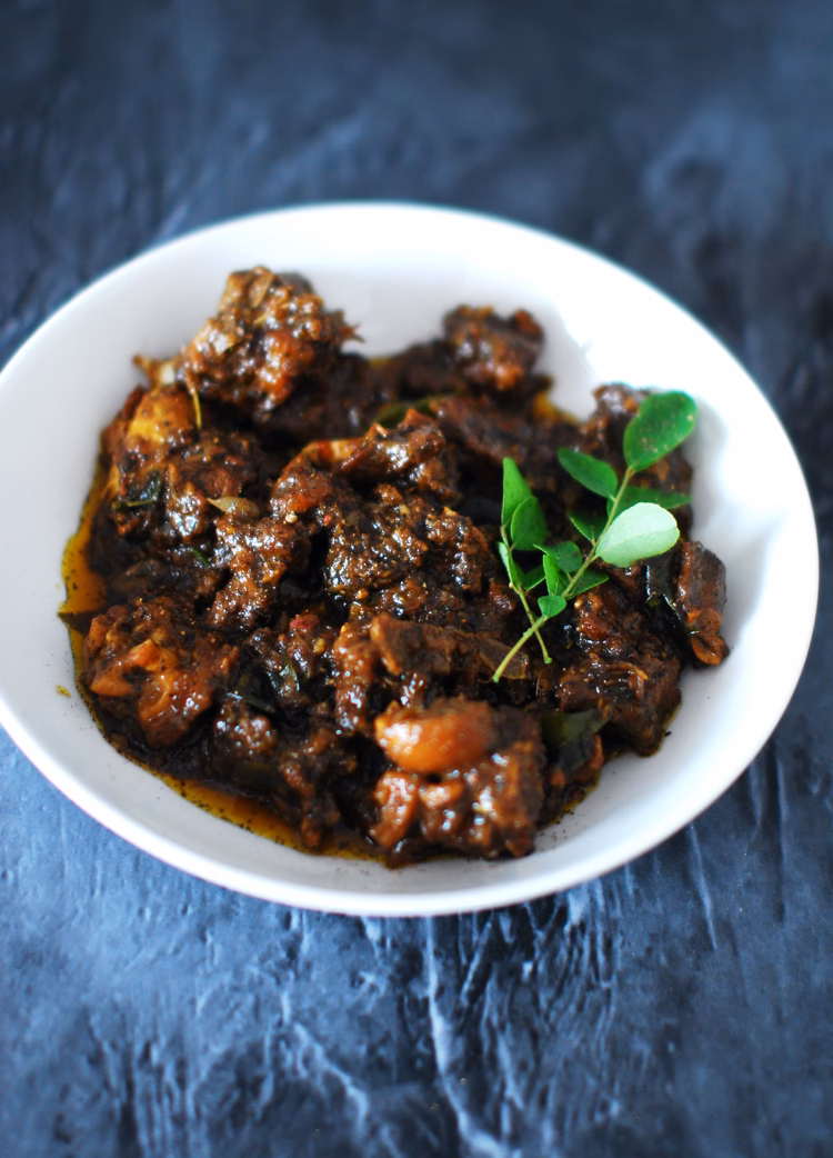 What to serve with Kerala mutton curry?