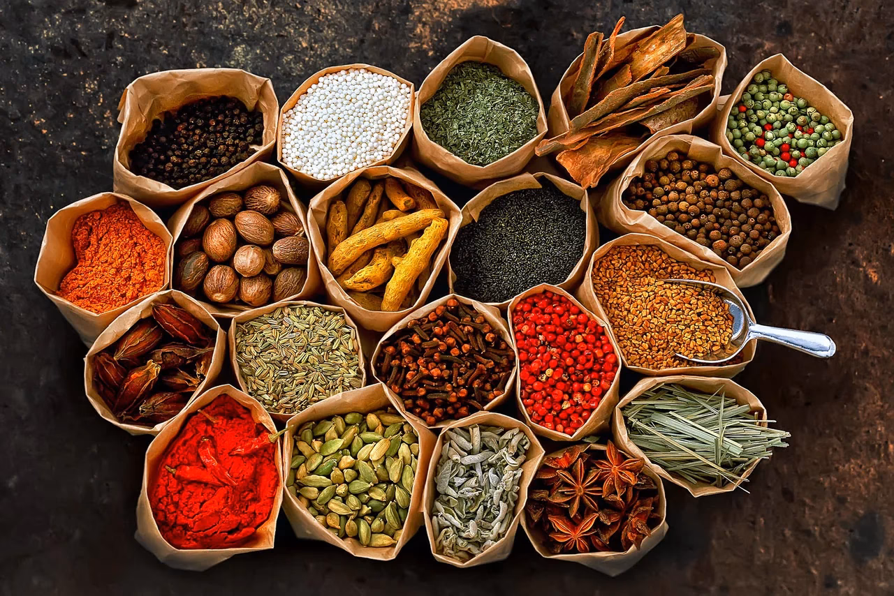 Why is Kerala a good place to grow spices?