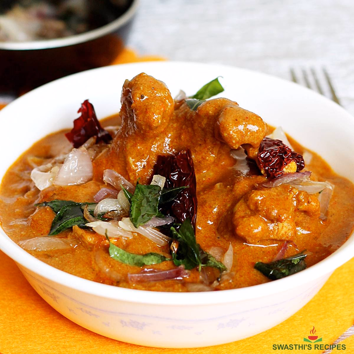 How much Kerala masala is in a chicken curry?