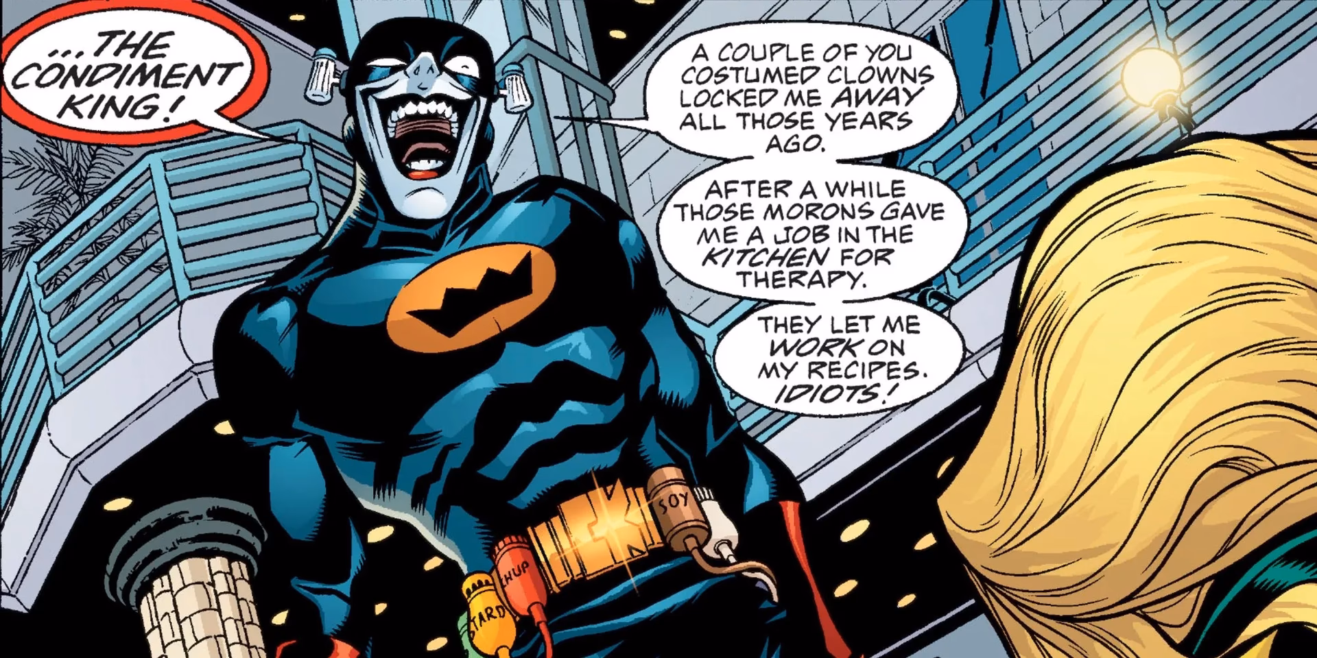 Does Batwoman have a condiment king?