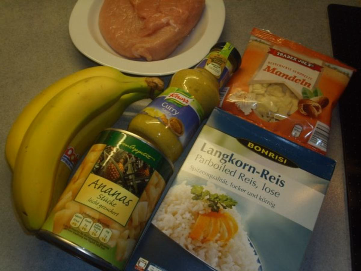 Was ist in der Knorr Curry Sauce drin?