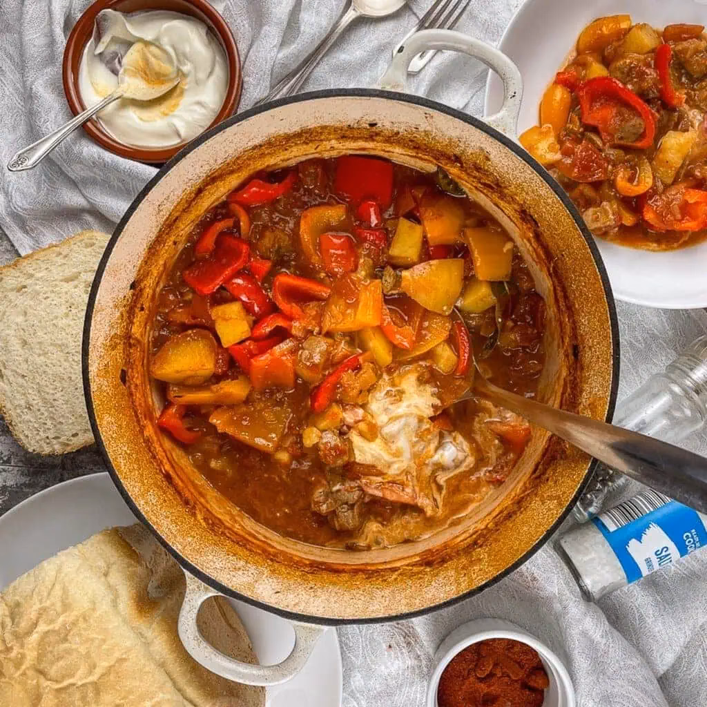 What can I use to make Lamb goulash?