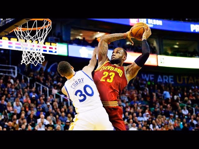 How did LeBron finish the Lakers possession?