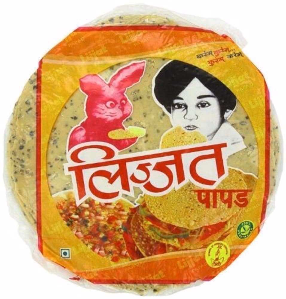 What is Lijjat Punjabi masala papad?