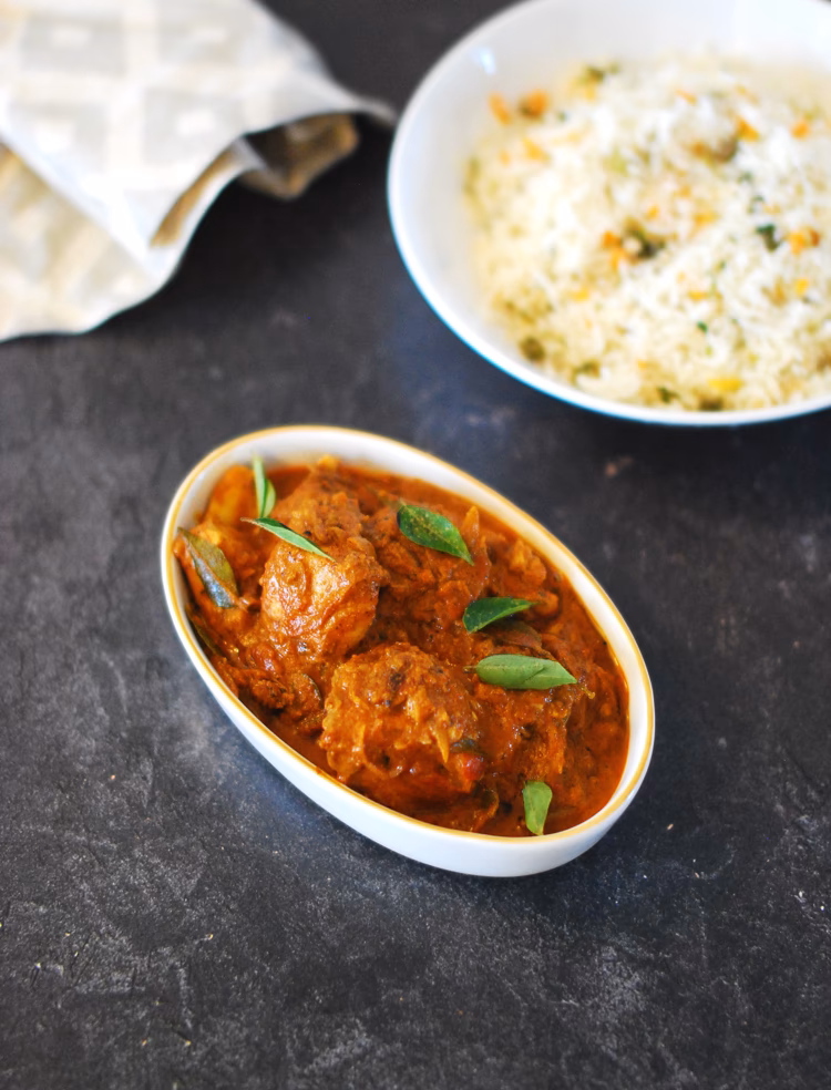 What is Madras fish curry?