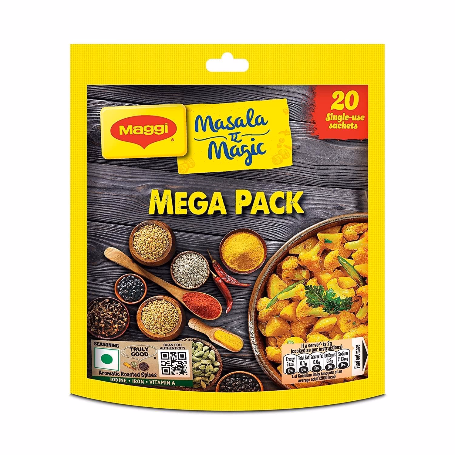 How to make Maggi Magic masala powder Sabzi?
