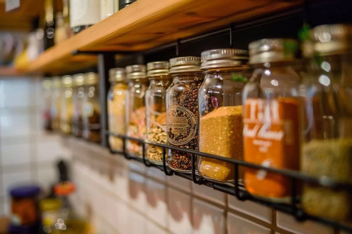What kind of jars do you need for spice storage?