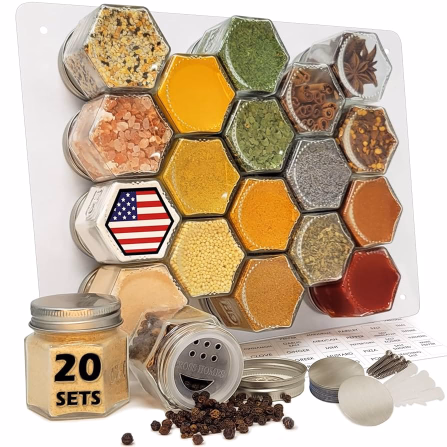 What kind of jars do you need for spice storage?
