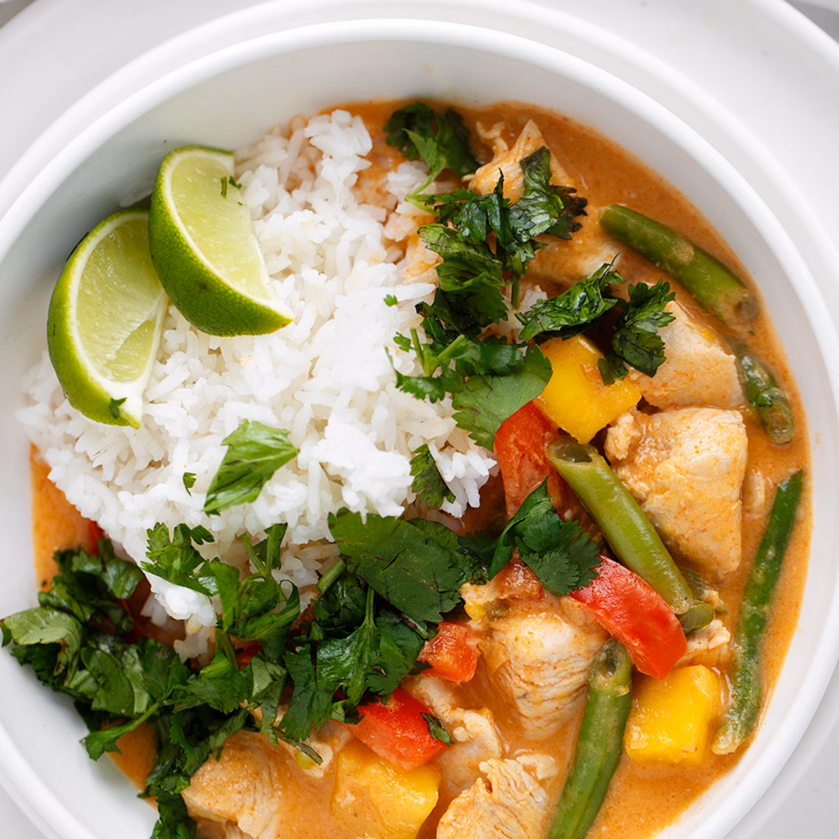 How to make mango chicken curry?