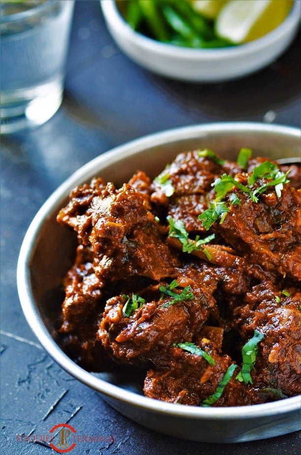 What is mutton Bhuna gosht?
