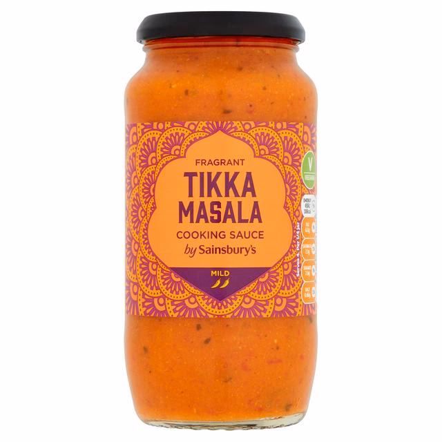 Does Sainsbury's have Indian chicken tikka masala with pilau rice?