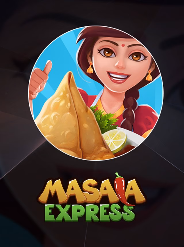 How big is masala express cooking games?