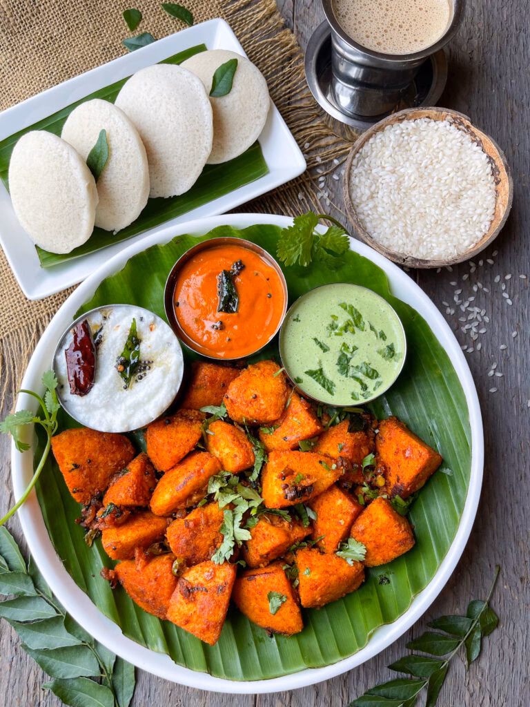 How to make Chettinad masala idli?