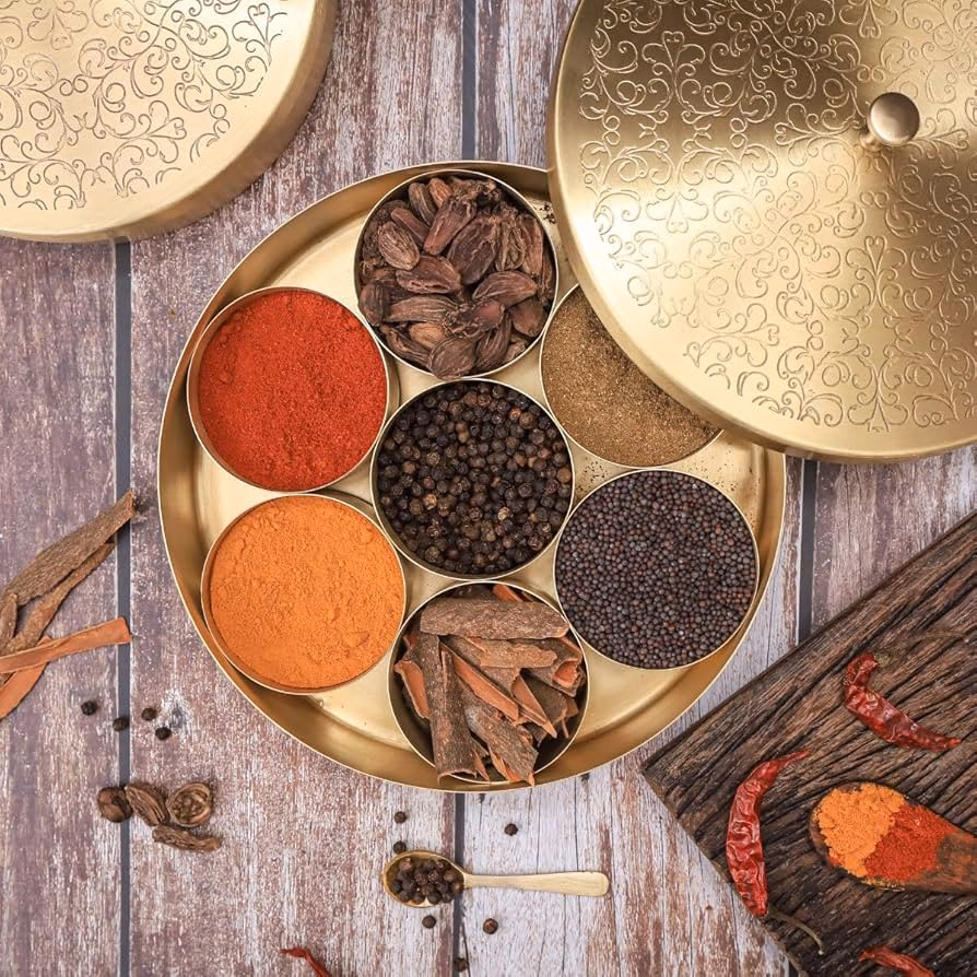 What is a spice box aka masala Dabba?
