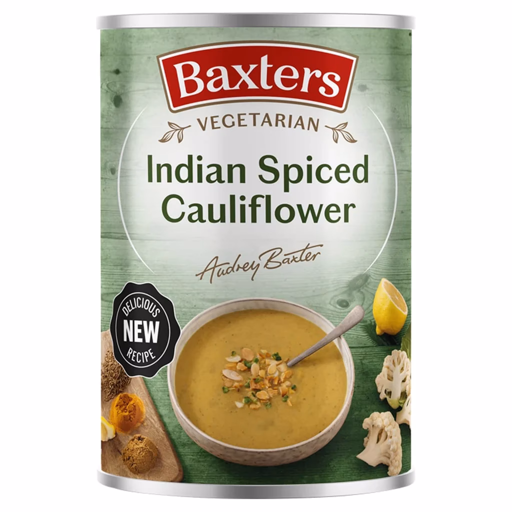 What is Indian spiced cauliflower soup?