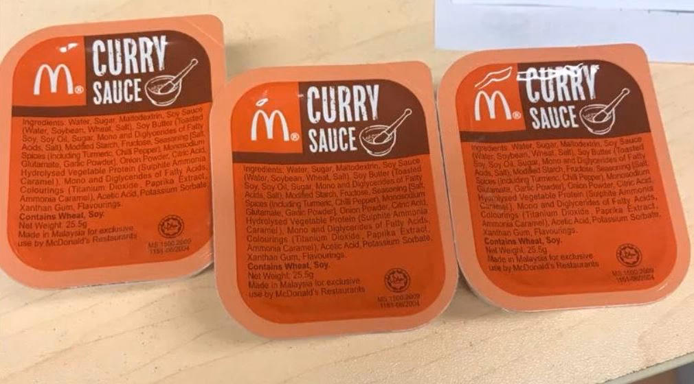What dipping sauce does McDonald's use?