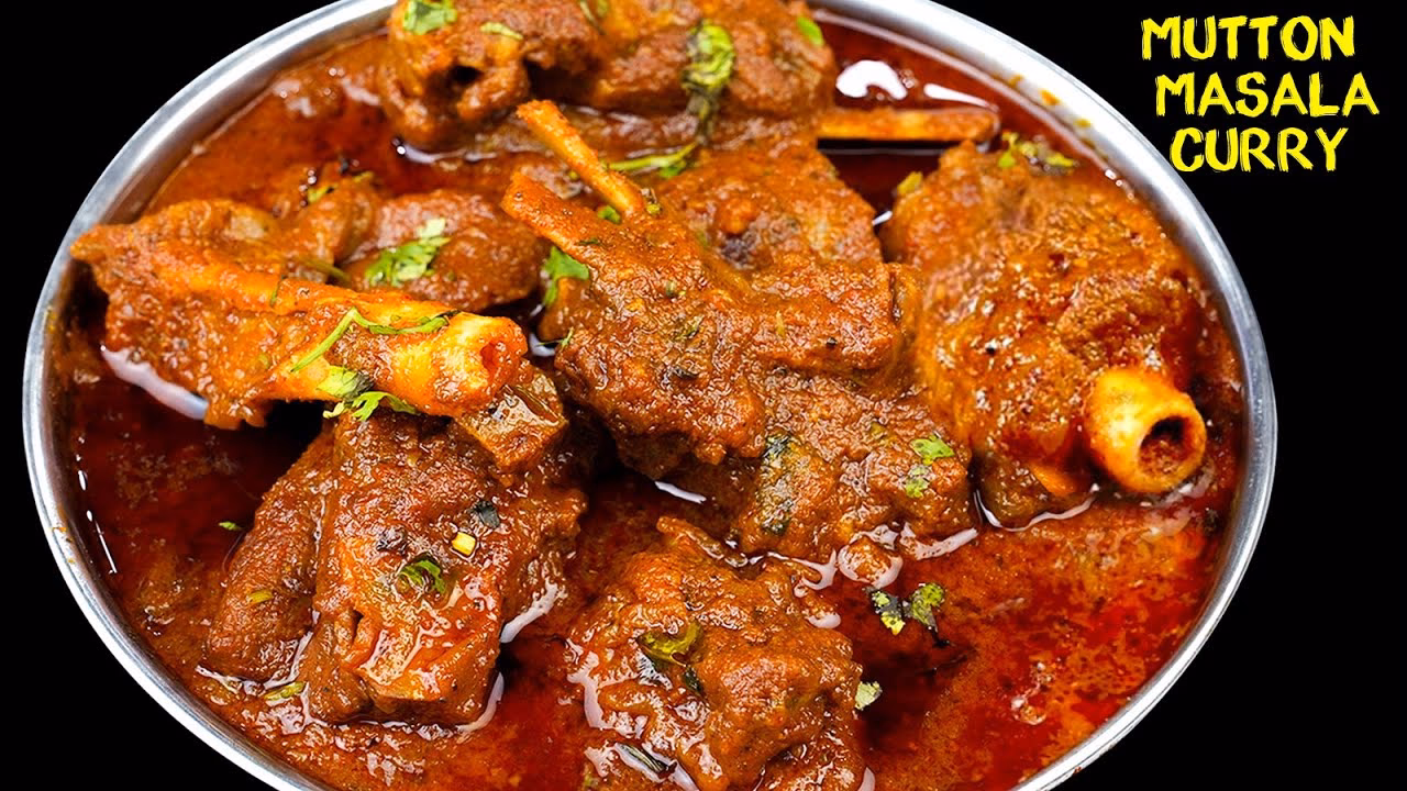 What is spicy mutton masala?
