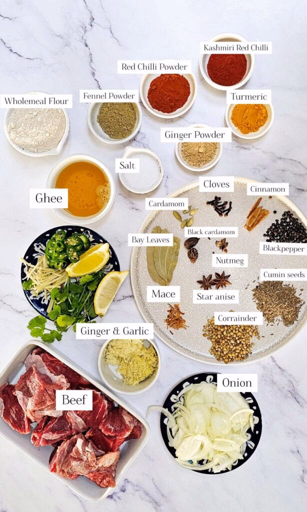 Which ingredients should be used in nihari masala?