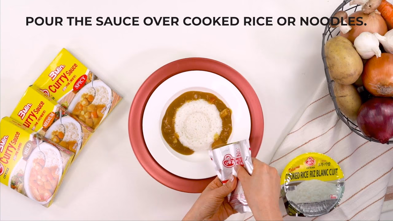 How to make Ottogi baekse Curry?