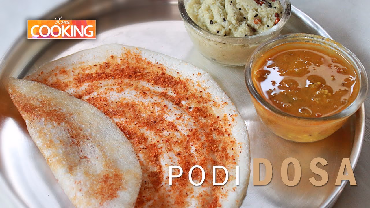How do you make a good Podi dosa?