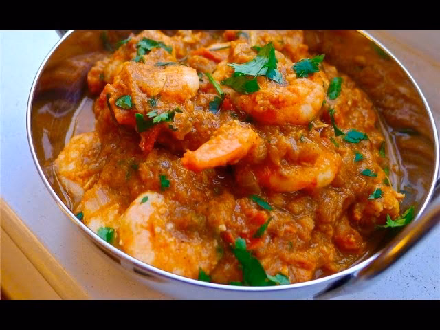 What is prawn masala?