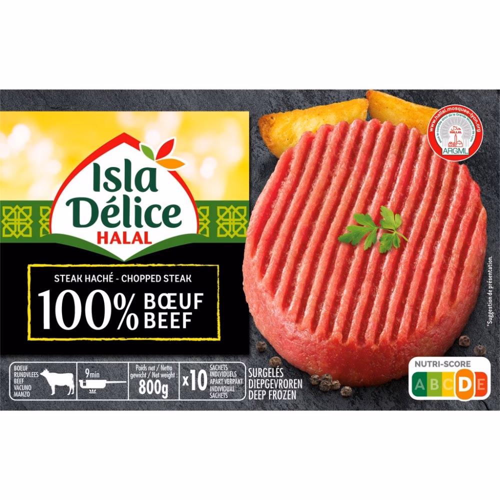 Quel est le steak haché le plus halal ?