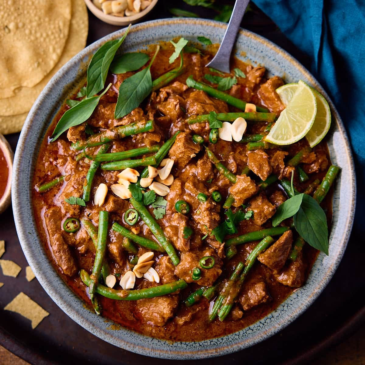 How long does Thai Red beef curry take to cook?