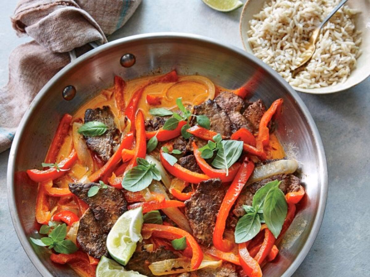 How long does Thai Red beef curry take to cook?