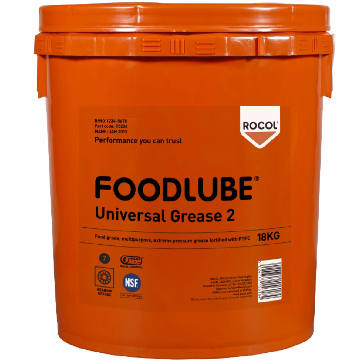 Are Rocol lubricants halal?