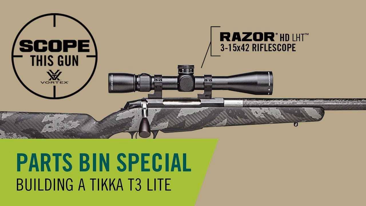 What is the best scope for Tikka T3x 308?