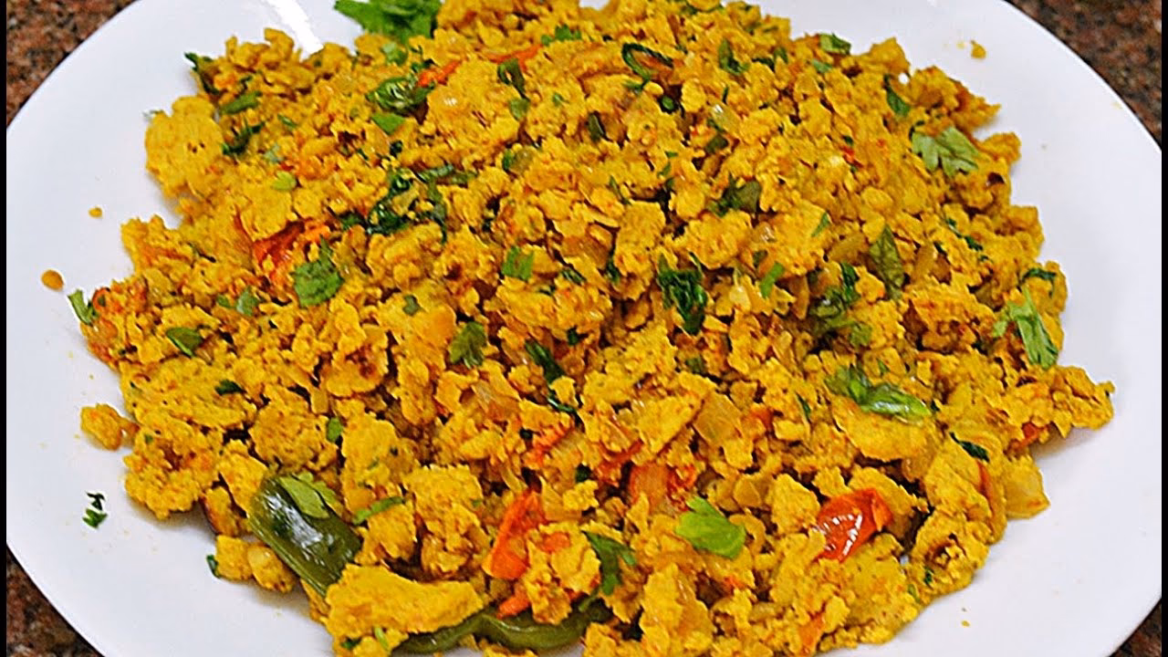 How to make Indian scrambled eggs?