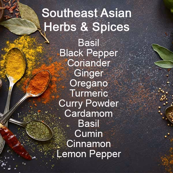 What is the ESA list of culinary herbs and spices?