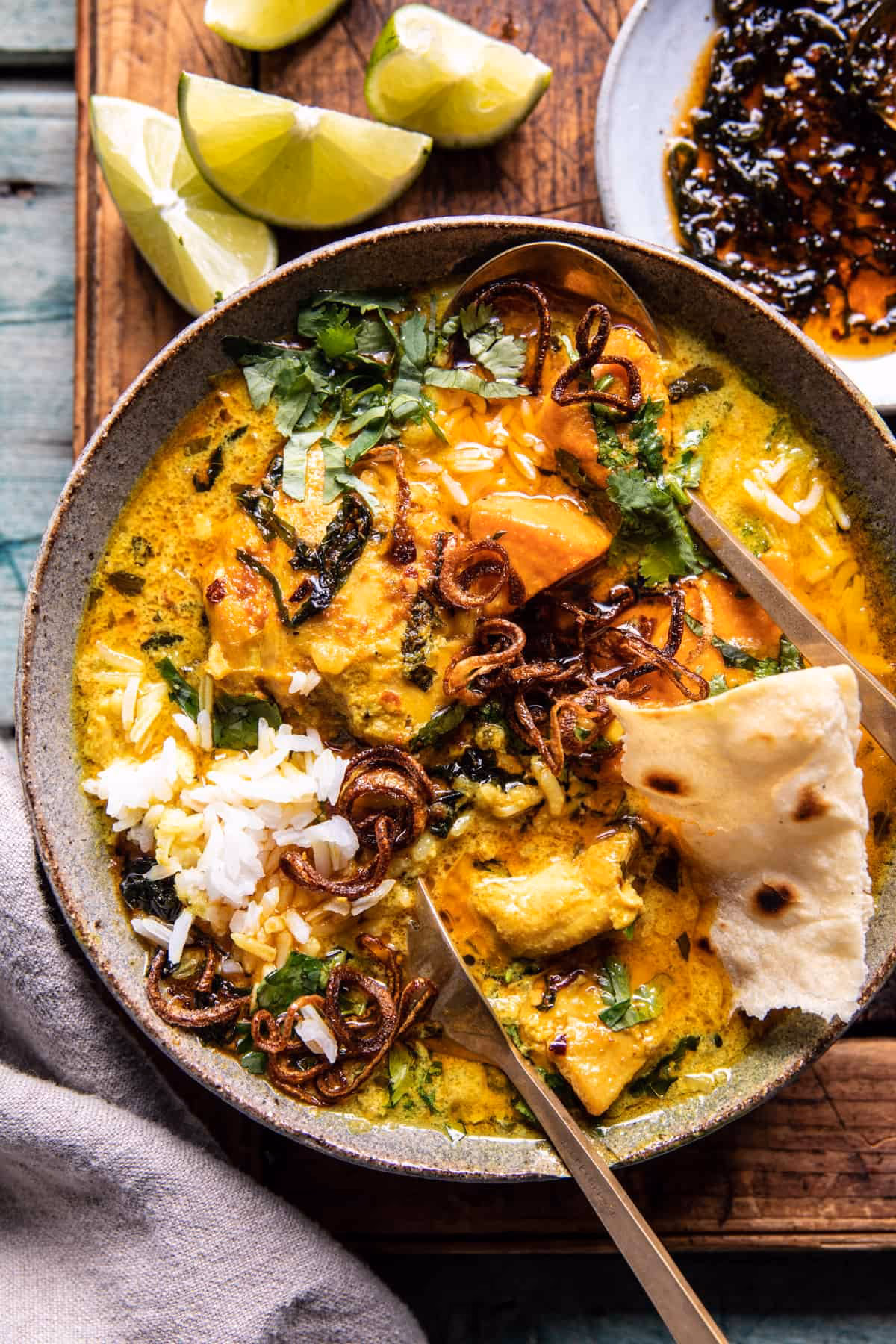 How do you make chicken curry in a crock pot?