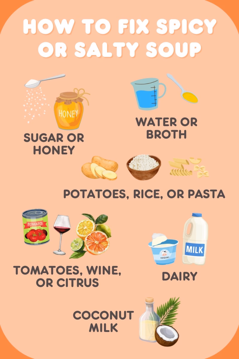 Can you add too many spices to soup?