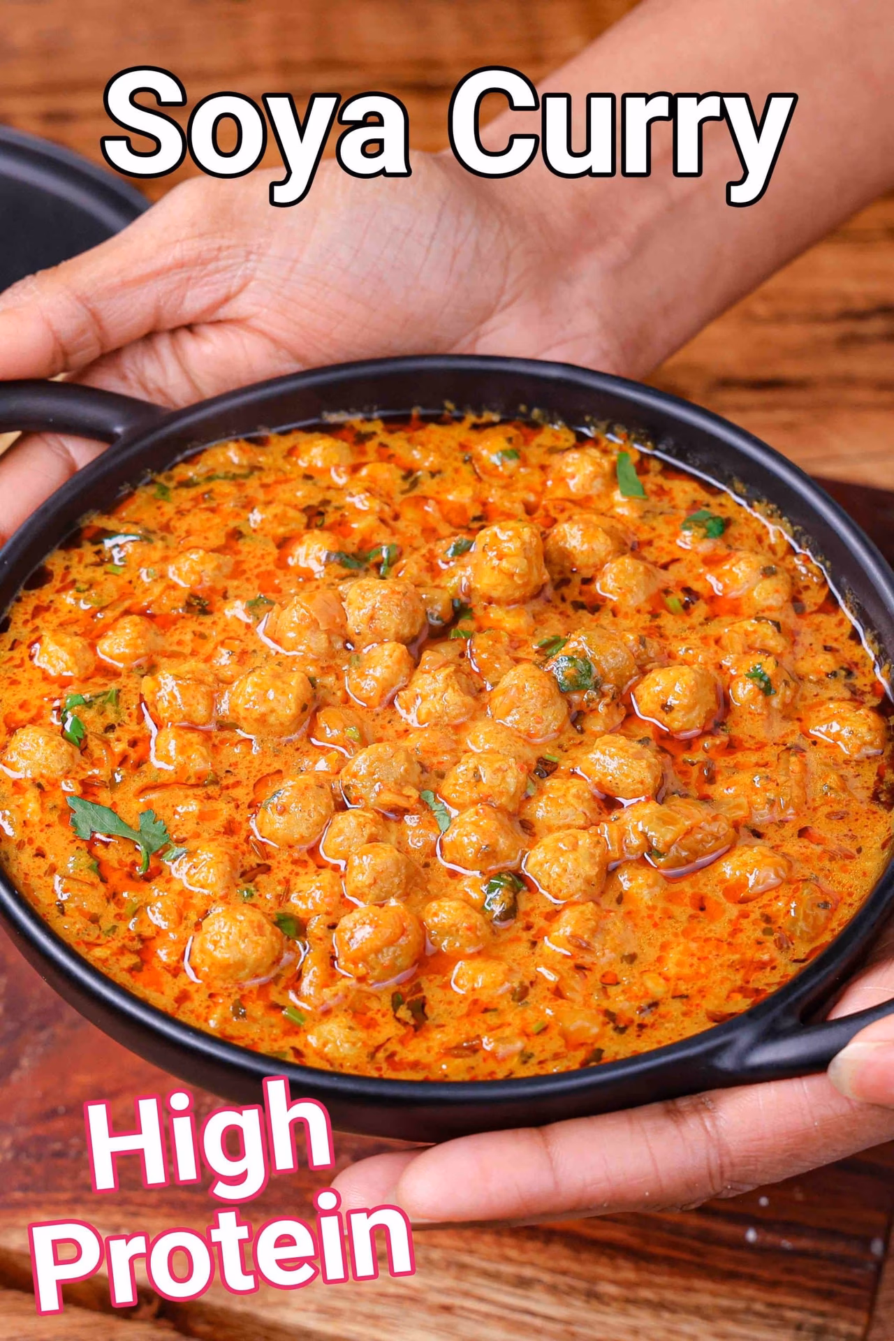 What to serve with soya chunk masala?