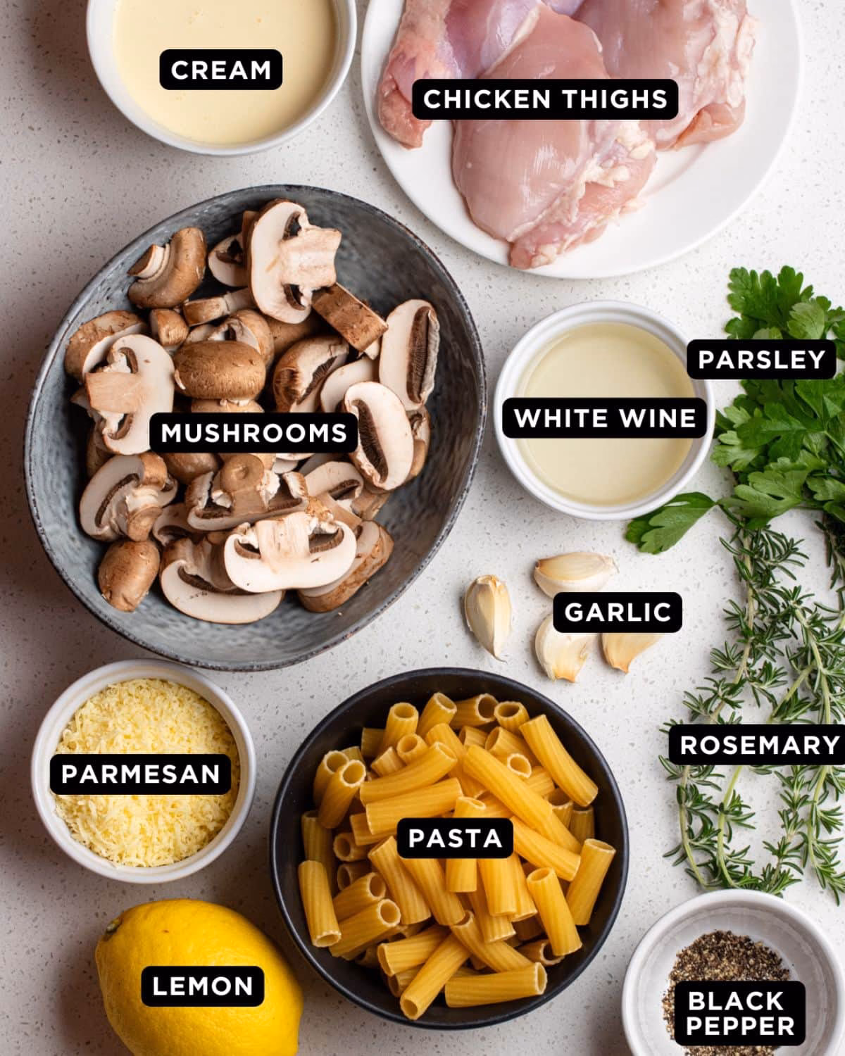 What is Creamy Garlic Herb Mushroom Chicken?