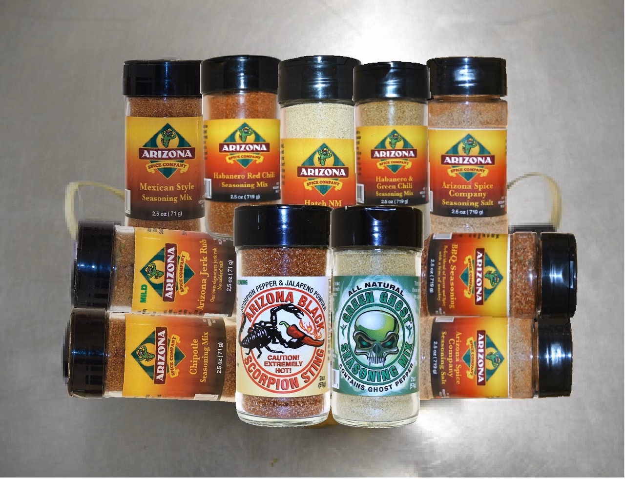 How many herbs and spices are available?